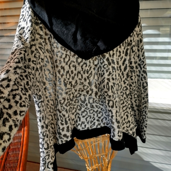 Sweater 🌅Swing Hooded zip up jacket sweater top - Picture 6 of 14